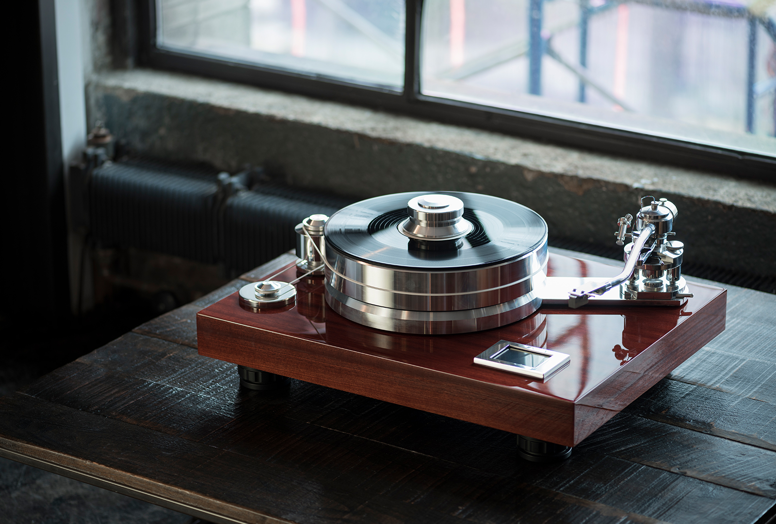 Signature 12 placed on a table sideview