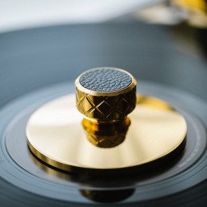 The Classic Reference Acacia Brass Clamp